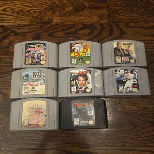N64 Games Lot (Authentic, No Repros, No Imports)